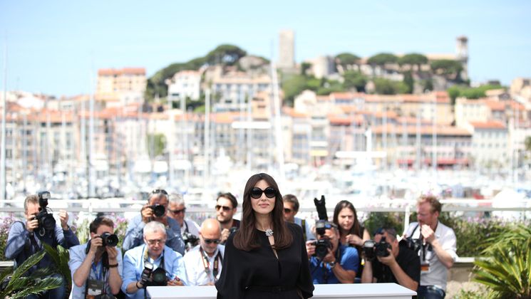 Monica Bellucci, Mistress of Ceremonies during the 70th annual Cannes Film Festival © Mike Marsland / Getty Images