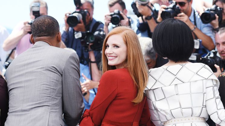 Will Smith, Jessica Chastain and Fan Bingbing, Members of the Feature Films Jury © Dominique Charriau / Getty Images