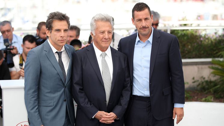 Ben Stiller, Dustin Hoffman and Adam Sandler - The Meyerowitz Stories (New and Selected) © Mike Marsland / Getty Images