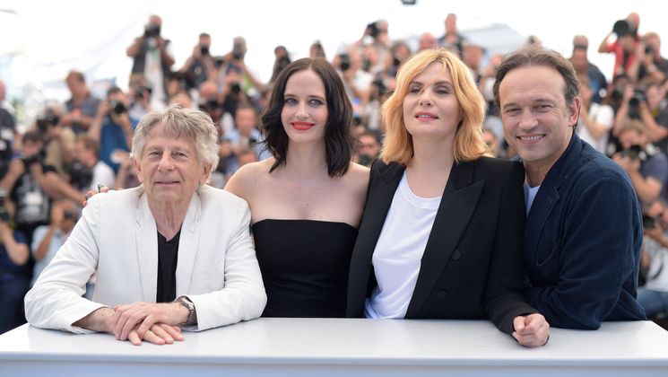 Roman Polanski, Eva Green, Emmanuelle Seigner et Vincent Perez - D'après une histoire vraie © Pascal Le Segretain / Getty Images