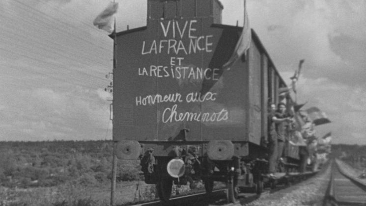 Film still of La Bataille du rail ( Battle of the Rails ) © RR