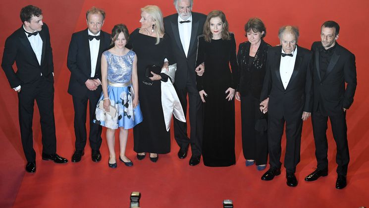 Team of the film - Happy End © Antonin Thuillier / AFP