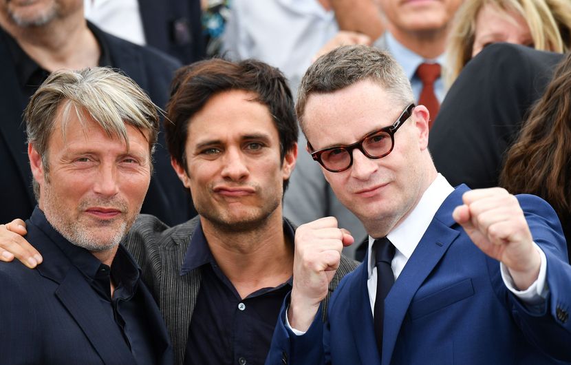 Mads Mikkelsen,Gael Garcia Bernal and Nicolas Winding Refn - Photocall for the 70th Anniversary © Alberto Pizzoli / AFP