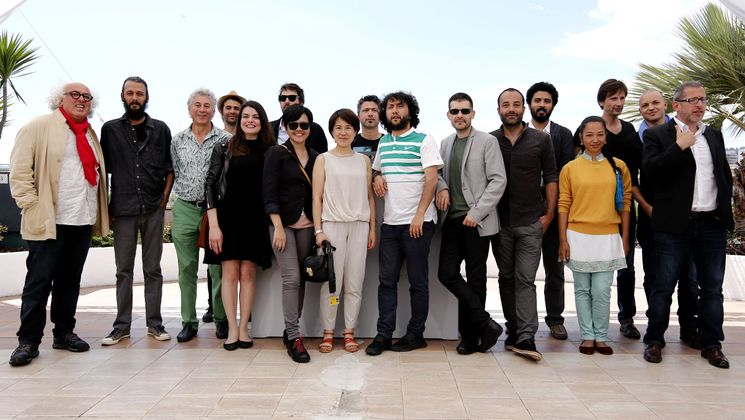 The filmmakers of the Cinefondation’s Atelier © Thomas Leibreich / FDC