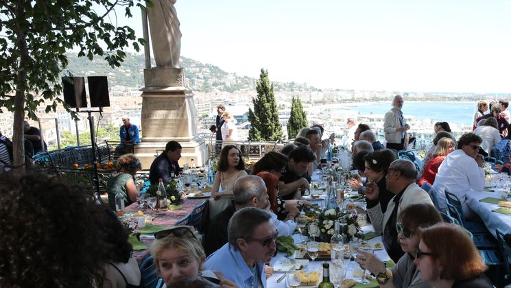 Déjeuner du maire de Cannes © Léo Laumont / FDC