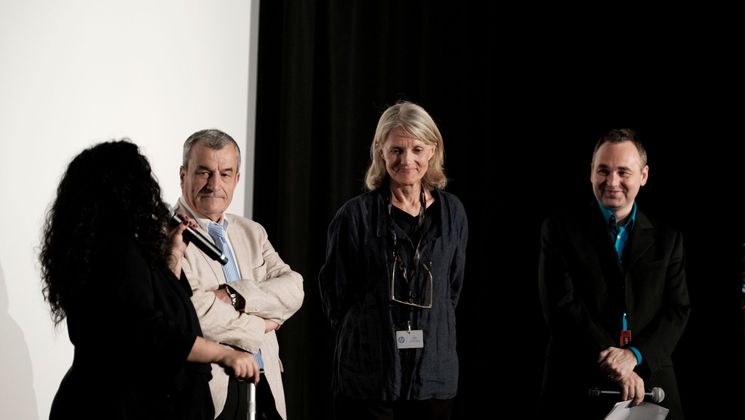 Alin Tasciyan, Maurice Rouquier, Brigiette Berg, et Gérald Duchaussoy - Farrebique © Mathilde Petit / FDC