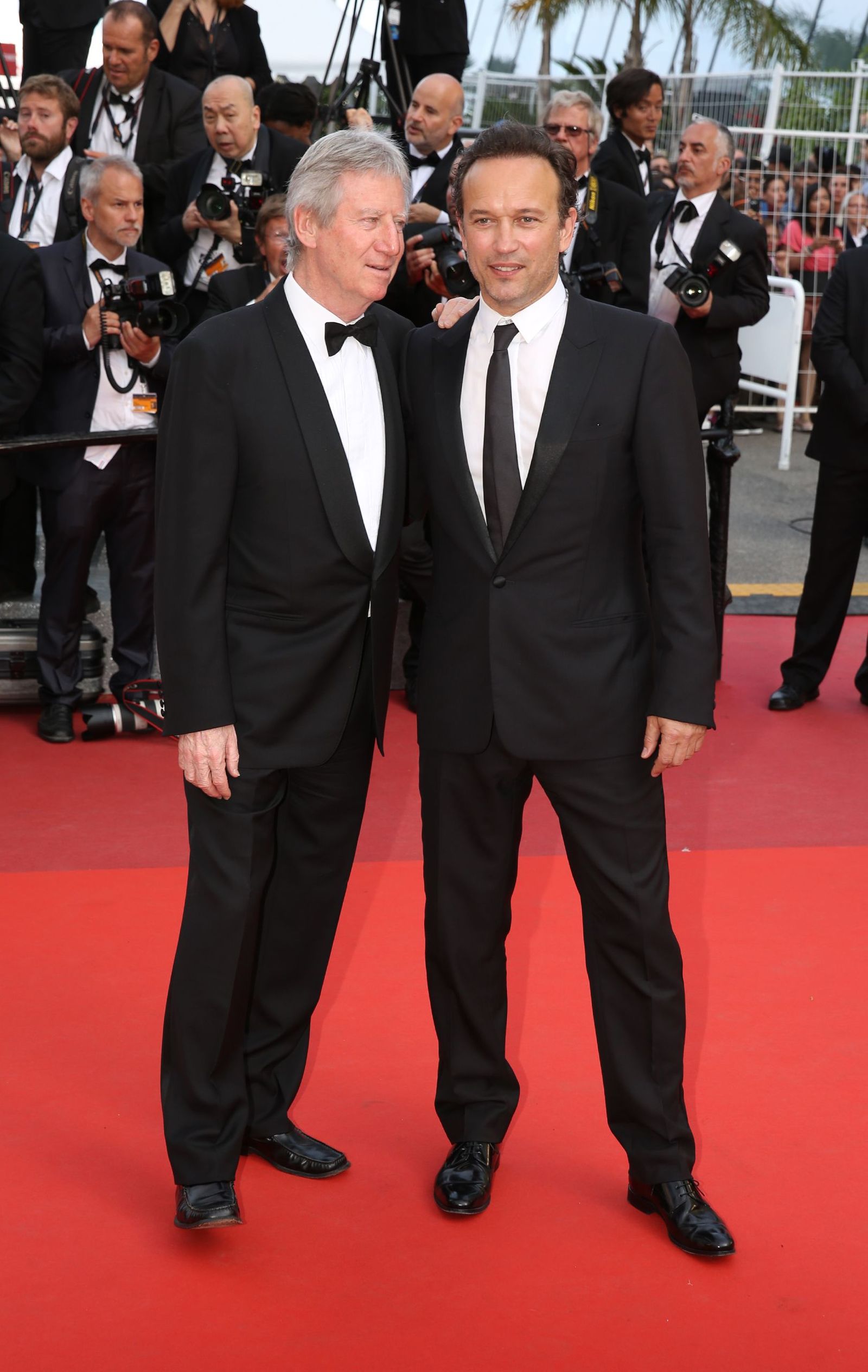 Régis Wargnier and Vincent Perez - Indochine - Festival de Cannes