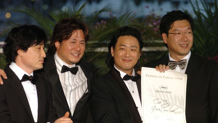 Park Chan-wook, Choi Min Sik, Grand Prix - Old Boy © George Pimentel / WireImage / Getty Images