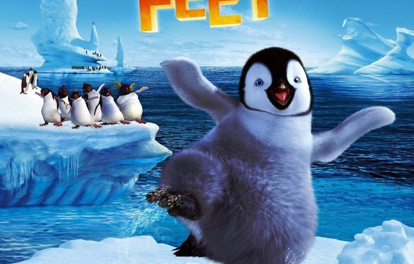 Poster of Happy Feet by George Miller - 2006 © RR