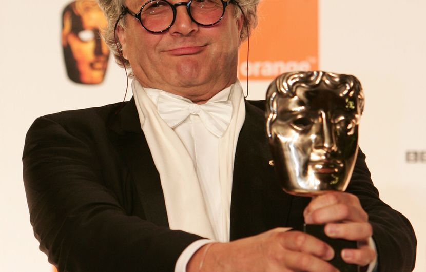 George Miller reçoit le BAFTA du Meilleur film d'animation pour Happy Feet - 2007 © Carl de Souza / AFP