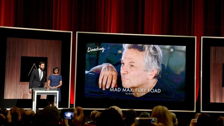 George Miller est dix fois nominé aux Oscars 2016, notamment pour le Meilleur Film et pour le Meilleur Réalisateur © Kevin Winter / Getty Images / AFP