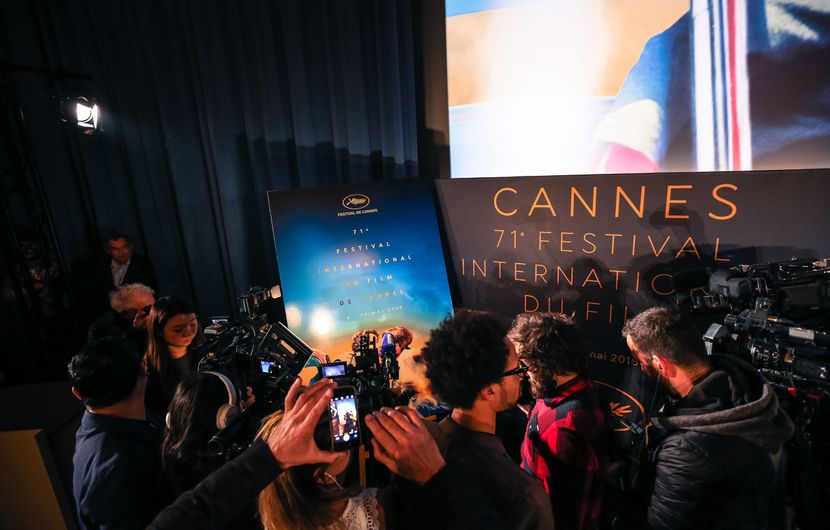L'affiche du Festival de Cannes 2018 - Annonce de la Sélection officielle © Christophe Bouillon