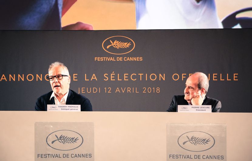 Thierry Frémaux & Pierre Lescure - Announcement of the Official Selection © Christophe Bouillon