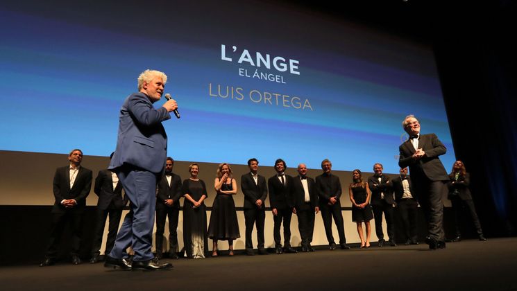 Team of the film El Ángel (L’Ange) © Déborah Néris /FDC