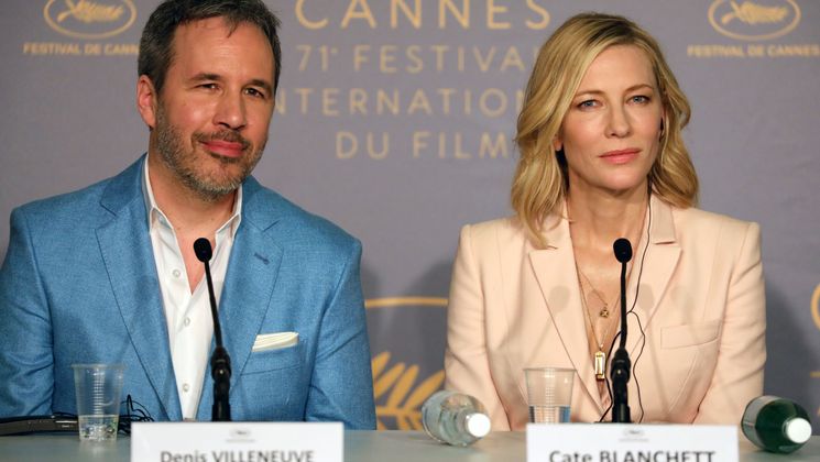 Denis Villeneuve, Cate Blanchett - Members of the Feature Films Jury © François Silvestre De Sacy/FDC