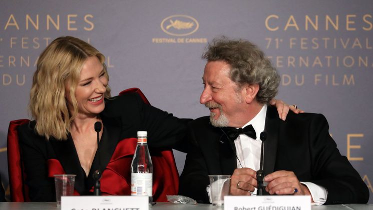Cate Blanchett et Robert Guédiguian - Membres du Jury des Longs Métrages © François Silvestre De Sacy /FDC