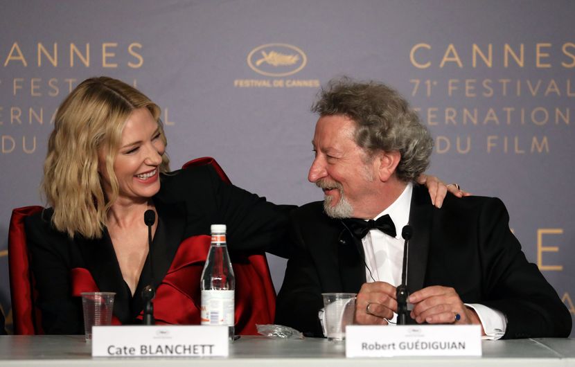Cate Blanchett et Robert Guédiguian - Membres du Jury des Longs Métrages © François Silvestre De Sacy /FDC