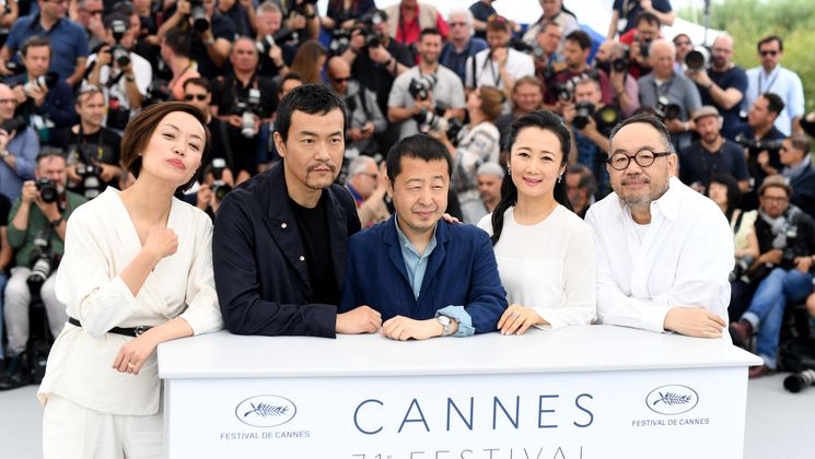 Team of the film - Jiang Hu Er Nv (Ash Is Purest White) © Pascal Le Segretain/Getty Images