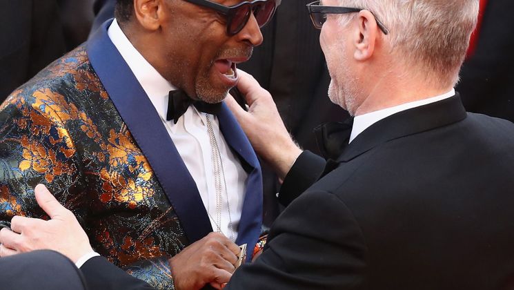 Thierry Frémaux and Spike Lee - BlacKkKlansman © Tristan Fewings/Getty Images