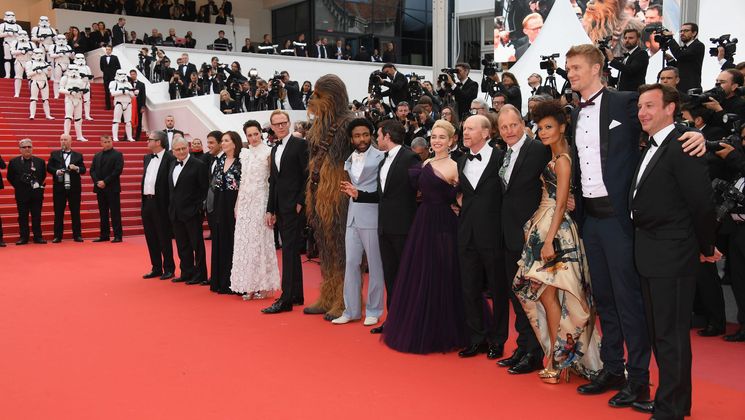 Team of the film Solo: A Star Wars Story © Venturelli/Getty Images