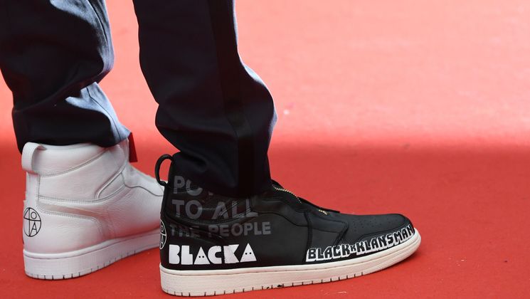 The shoes of  Spike Lee © Loic Venance/AFP