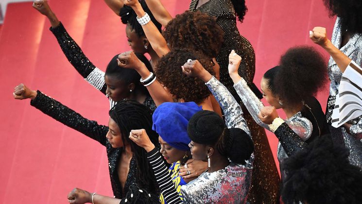 "Being black is not my job" On the Red Carpet © A-C POUJOULAT / AFP
