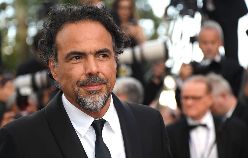 2017 - Alejandro G. Iñárritu presents his virtual installation "Carne y Arena" (Virtually present, Physically invisible) at the 70th Festival de Cannes © Dominique Charriau/WireImage