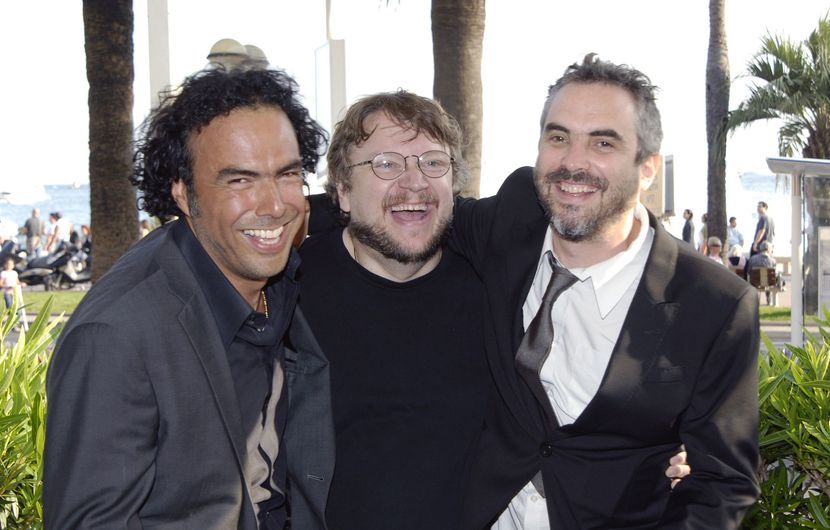 2017 - Alejandro G. Iñárritu, Guillermo Del Toro and Alfonso Cuaron, the Mexican "tres mosqueteros" on the Croisette for the Festival's 70th anniversary © Nick Wall/WireImage