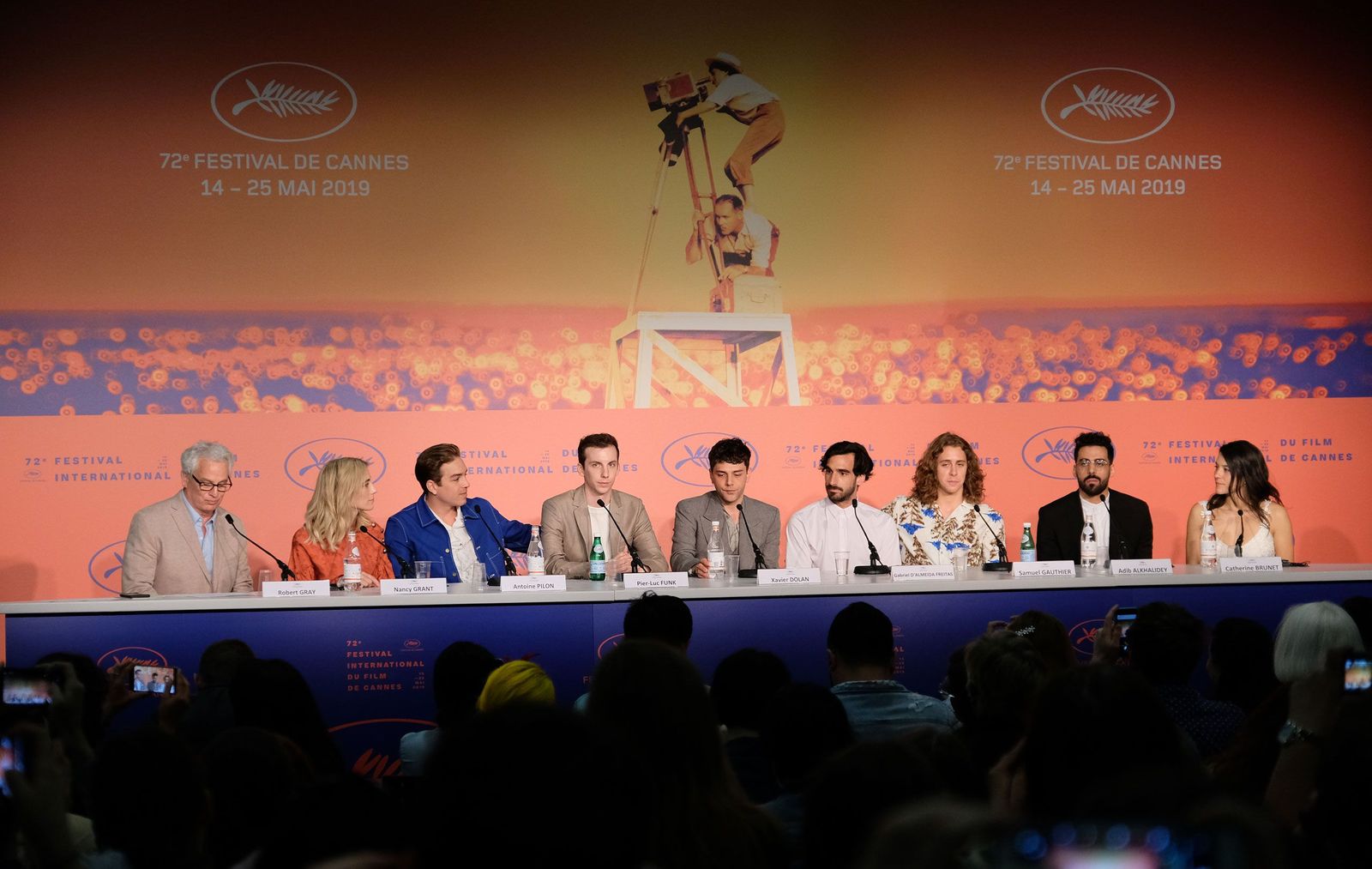 Xavier Dolan and Gabriel d'Almeida Freitas attending the Matthias