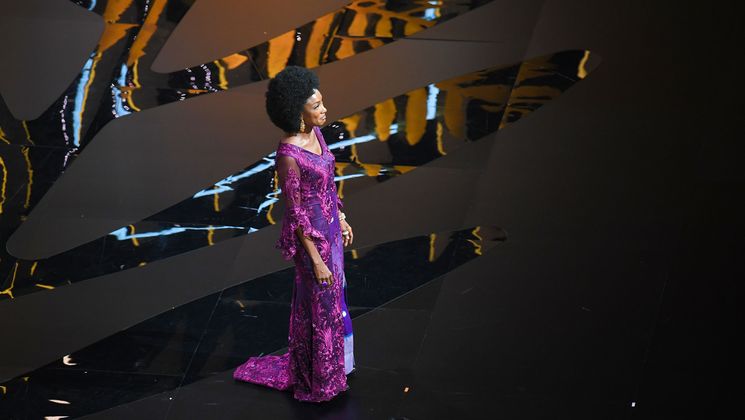 Maimouna N'Diaye, Member of the Feature Films  jury  - Cérémonie d'ouverture © Antonin Thuillier / AFP