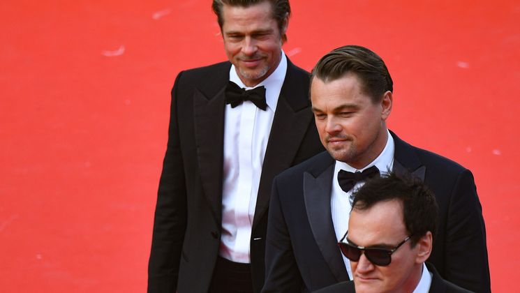 Brad Pitt, Leonardo DiCaprio, Quentin Tarantino - Once Upon a Time... in Hollywood © Antonin Thuillier / AFP
