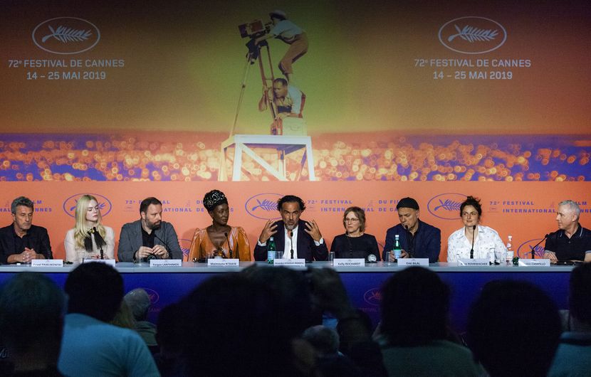 Members of the Feature Films jury © Laurent Emmanuel / AFP
