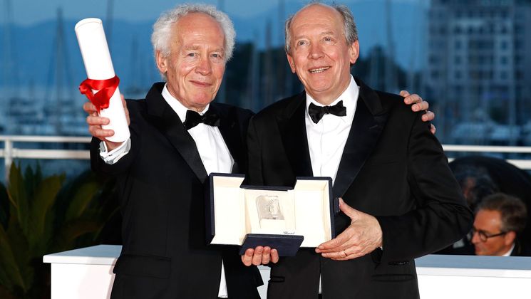 Jean-Pierre Dardenne and Luc Dardenne - Le Jeune Ahmed ( Young Ahmed ), Best Director award © John Philips / Getty Images
