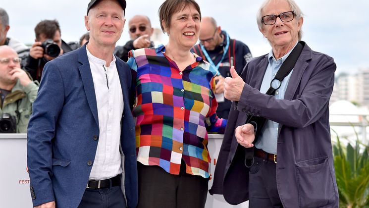 Paul Laverty, Rebecca O'Brien, Ken Loach- Sorry We Missed You © Dominique Charriau / Getty Images