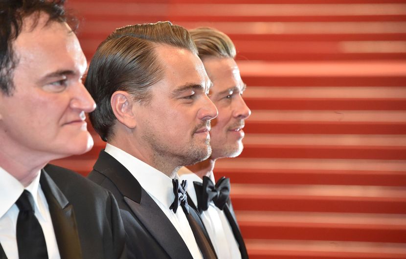 « La cinéphile trinité » : Quentin Tarantino, Leonardo DiCaprio, Brad Pitt © Anatoli Zhdanov