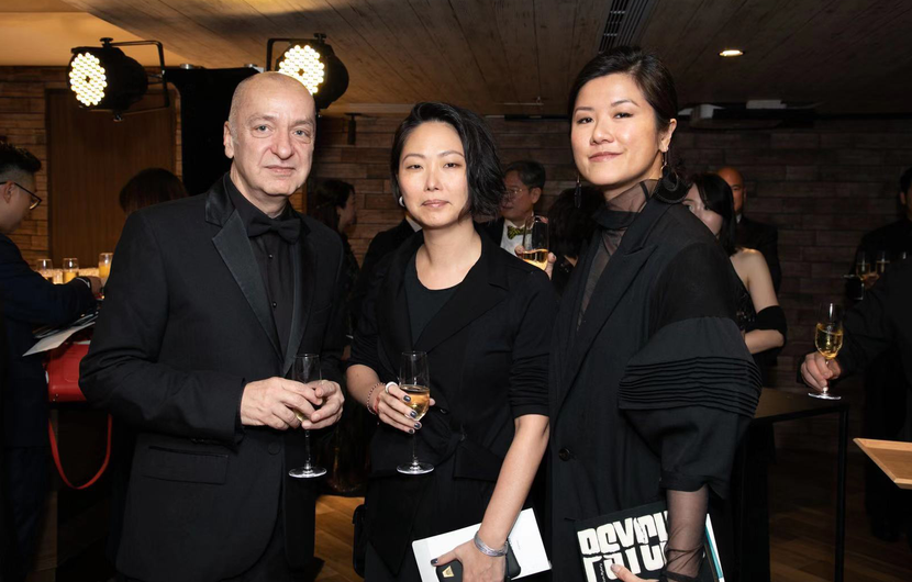 Le directeur du département film du Festival de Cannes Christian Jeune, la réalisatrice Flora Lau, la productrice Yvette Tang © DR