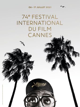 Affiche du 74e Festival de Cannes © Photographie de Spike Lee avec l’autorisation de Bob Peterson & Nike © All rights reserved Graphic design © Hartland Villa
