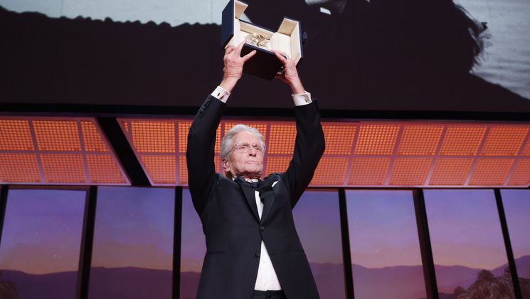 Michael Douglas - Honorary Palme d'or  - opening ceremony © Pascal Le Segretain / Getty Images