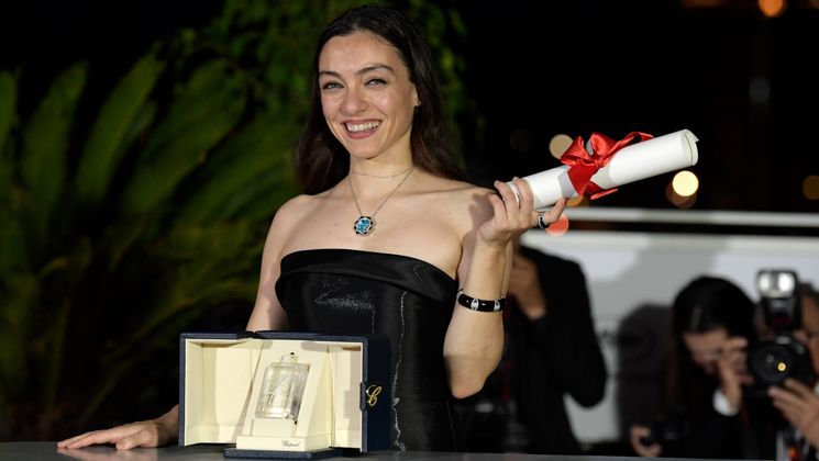 Merve Dizdar - Prix d’interprétation féminine pour KURU OTLAR USTUNE (LES HERBES SECHES) © Kristy Sparow / Getty Images