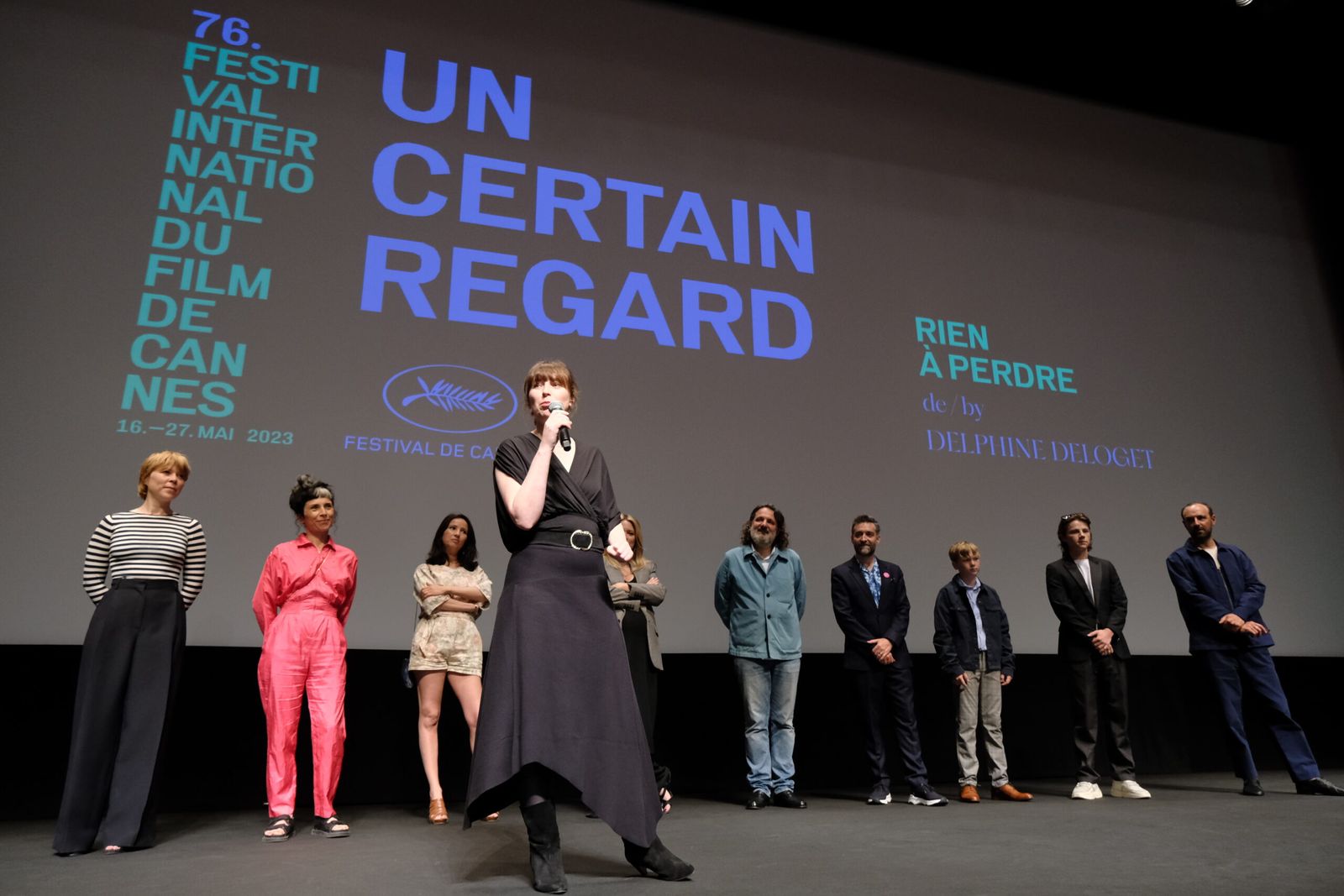 RIEN À PERDRE film cast - Screening - Festival de Cannes