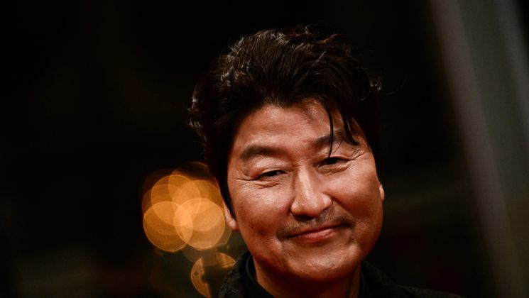 Song Kang-Ho (COBWEB) - Red steps © LOIC VENANCE / AFP