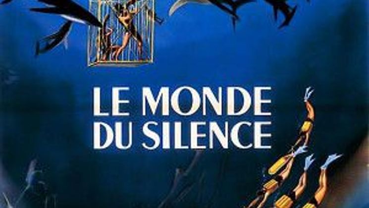 Poster from Silent World by Jacques-Yves Cousteau and Louis Malle