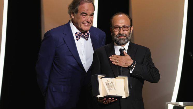 Oliver Stone et Asghar Farhadi - Ghahreman (Un héros), Grand Prix (Ex-æquo) © Andreas Rentz / Getty Images