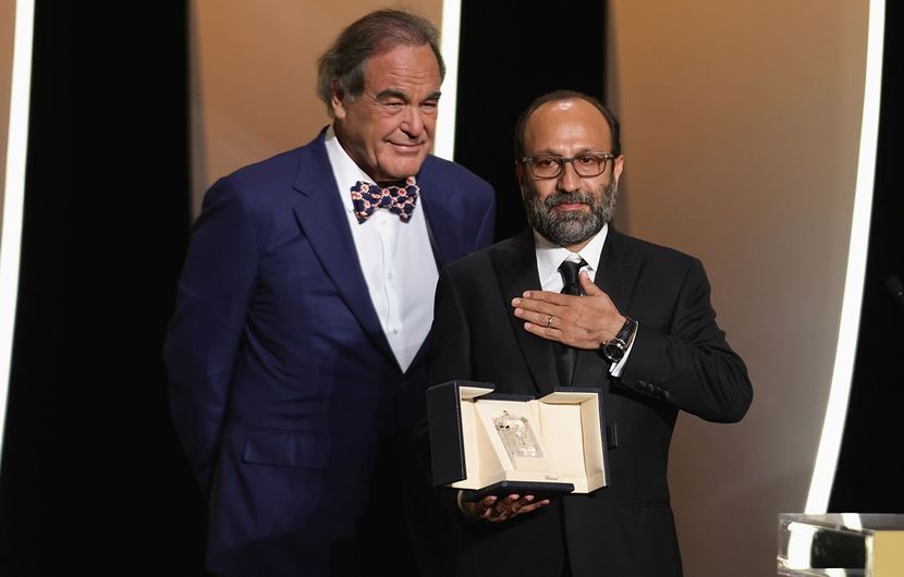 Oliver Stone et Asghar Farhadi - Ghahreman (Un héros), Grand Prix (Ex-æquo) © Andreas Rentz / Getty Images