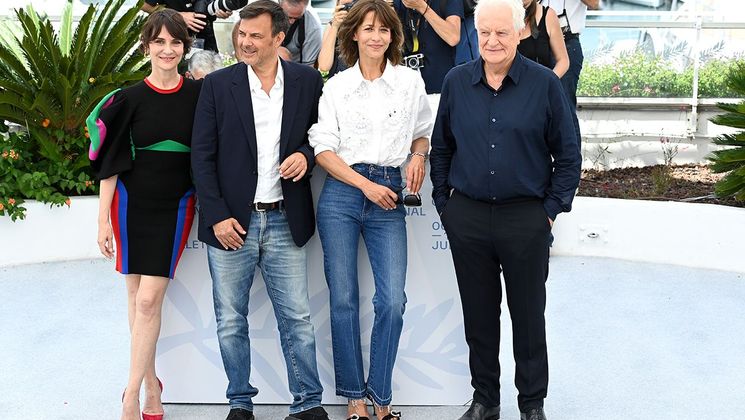Geraldine Pailhas, François Ozon, Sophie Marceau et Andre Dussollier - Tout s'est bien passé © Daniele Venturelli / Getty Images