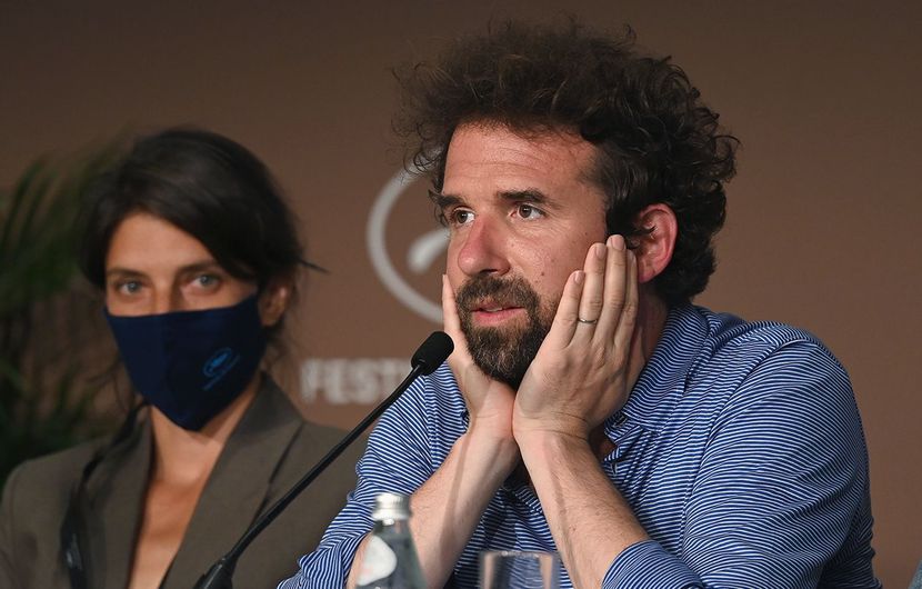 Marie Amiguet and Cyril Dion - Press conference "Cinéma pour le climat" © Kate Green / Getty Images