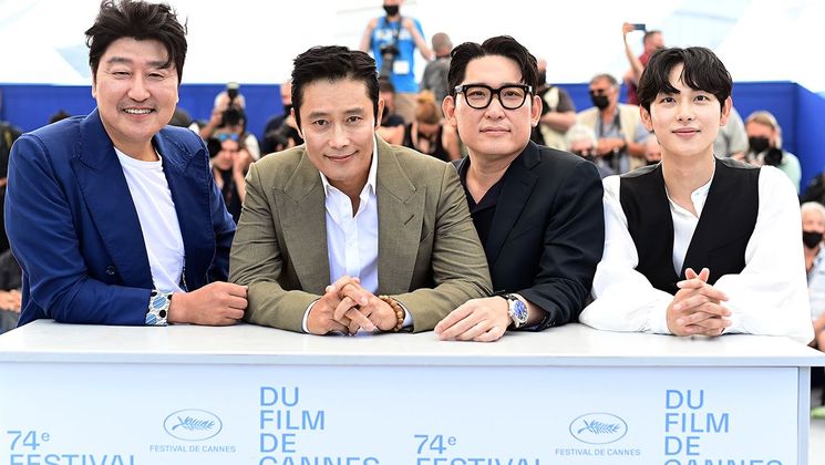 Song Kang Ho, Lee Byung-hun, Han Jae-rim et Yim Si-wan - Bi-sang-seon-eon © Pascal Le Segretain / Getty Images