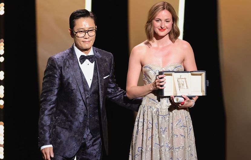 Lee-Byung-Hun and Renate Reinsve - Verdens Verste Menneske (Julie (en 12 chapitres)), Award for best actress © Andreas Rentz / Getty Images