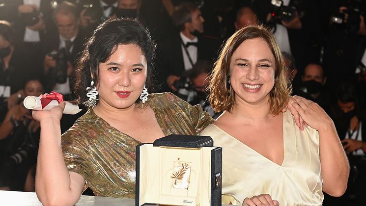 Tang Yi and Lasmin Tenucci - Palme d’or short film and Short film special distinction © Pascal Le Segretain / Getty Images