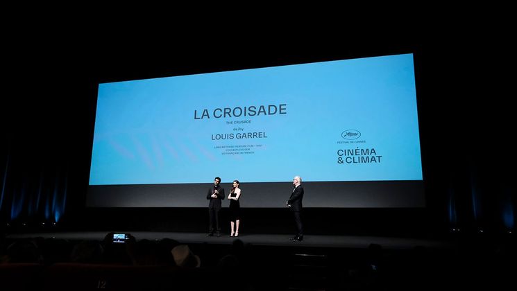 Louis Garrel and Laeticia Casta - La croisade - Screening in theaters © Jean-Louis Hupe / FDC